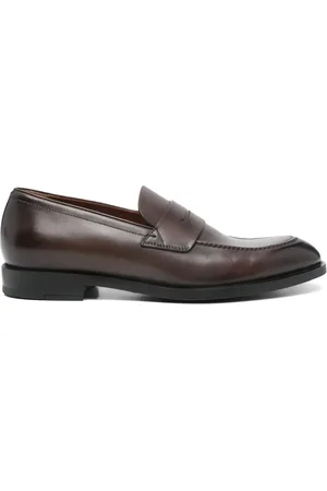 Ermenegildo Zegna Mocassins en cuir à entaille penny
