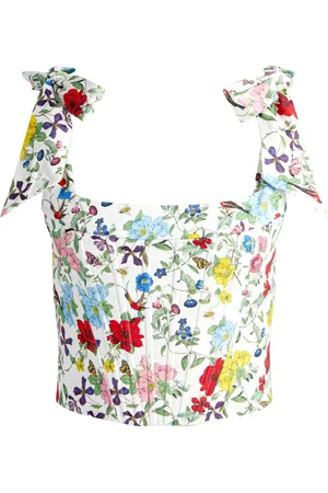 ALICE+OLIVIA Haut Clara à détails de nœuds