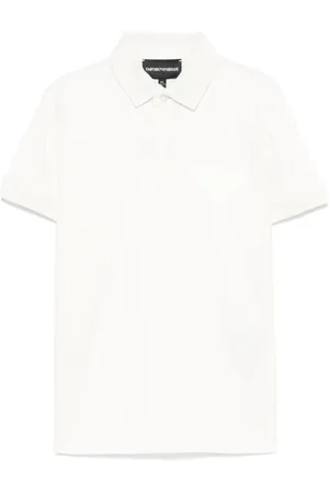 Emporio Armani Polo à logo appliqué