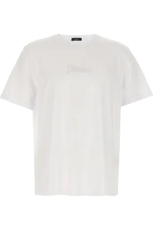 HERNO T-shirt à logo brodé