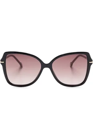 Carolina Herrera Lunettes de soleil à monture papillon