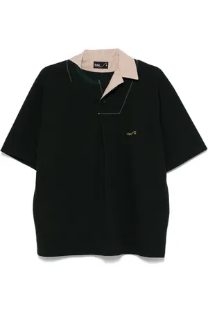 Kolor Polo à logo brodé