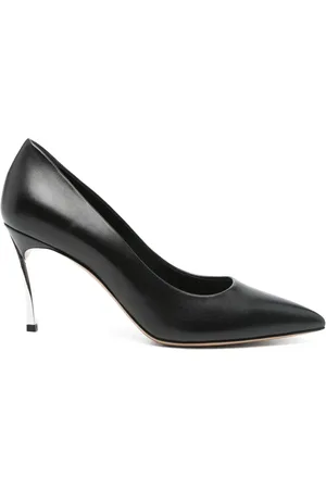 Casadei Escarpins en cuir 80 mm