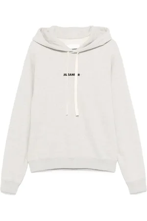 Jil Sander Hoodie à logo imprimé