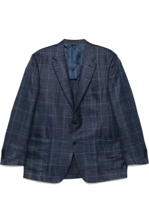 CANALI Blazer à motif grille