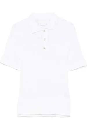 GENNY Polo en maille à design nervuré