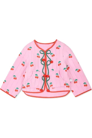 Stella McCartney Veste à motif cerise