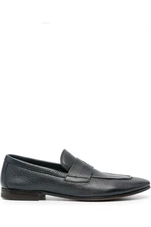 HENDERSON BARACCO Mocassins en cuir à fini grainé