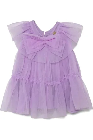 Pinko Robe en tulle à détail de nœud