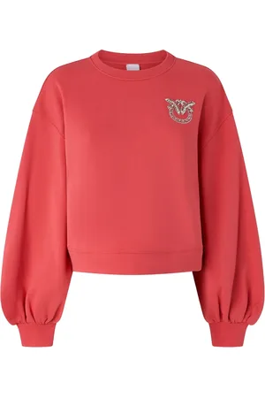 Pinko Sweat en coton à motif Love Birds brodé