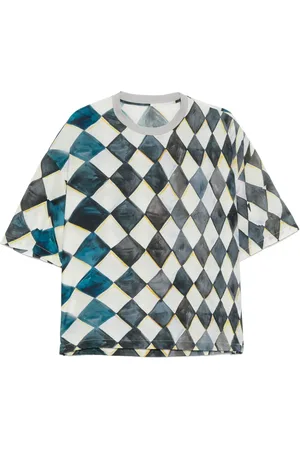 CROQUIS T-shirt à motif zigzag