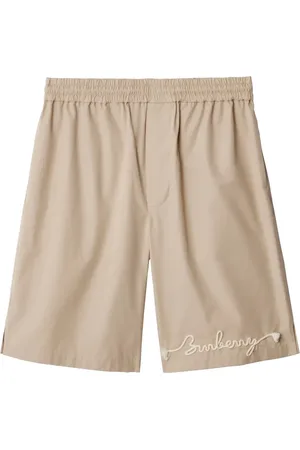 Burberry Short en coton à logo nœud