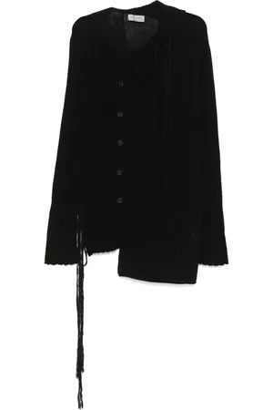 YOHJI YAMAMOTO Cardigan à design asymétrique