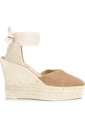 MANEBI Espadrilles compensées Hamptons