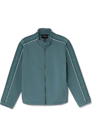 Emporio Armani Sweat à détail zippé