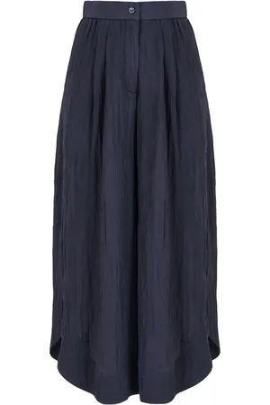 Emporio Armani Pantalon ample à coupe courte