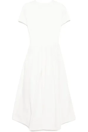 JNBY Robe mi-longue nervurée à taille nouée