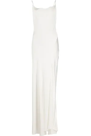 Simkhai Robe longue Finley en crêpe satiné