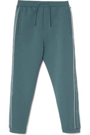 Emporio Armani Pantalon de jogging à bandes logo