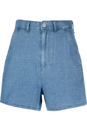 Emporio Armani Short en jean à taille haute