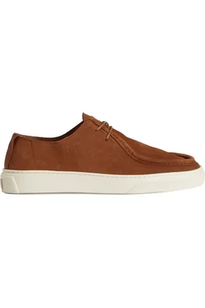 Woolrich Mocassins en daim à lacets
