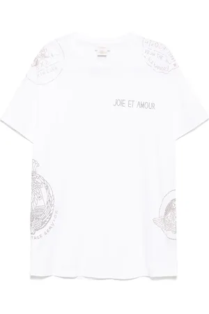 Camilla T-shirt oversize imprimé