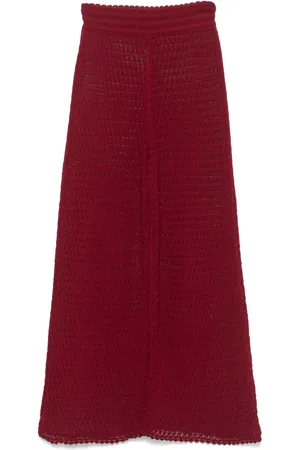 ERIC BOMPARD Pantalon en maille ajourée
