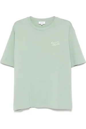 Maison Kitsuné T-shirt à logo brodé