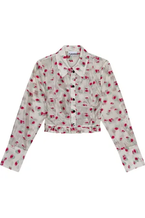 Ganni Chemise à fleurs