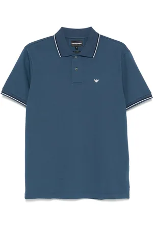 Emporio Armani Polo à logo imprimé