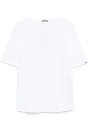 HERNO T-shirt à patch logo
