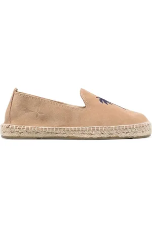 MANEBI Espadrilles à logo brodé