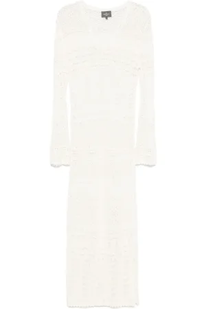ERIC BOMPARD Robe-tunique en maille pointelle