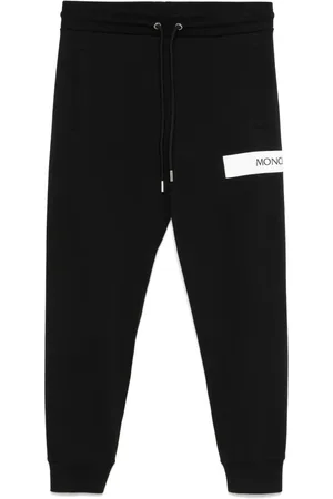 Moncler Pantalon de jogging à logo en relief