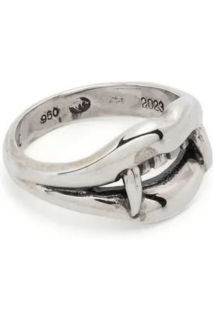 YOHJI YAMAMOTO Bague épaisse à design de lèvres