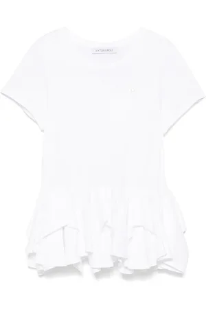 Viktor & Rolf T-shirt à ourlet péplum