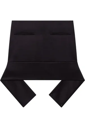 Courrèges Minijupe à taille ceinturée