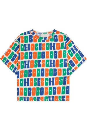 Bobo Choses T-shirt à logo en all over