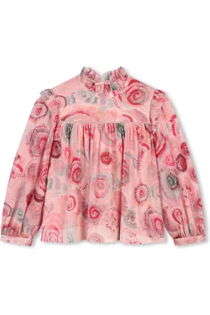 Chloé Blouse volantée à fleurs