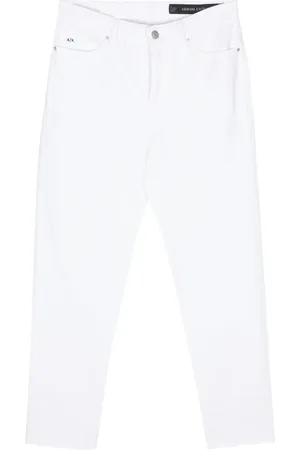 Armani Exchange Jean fuselé à logo brodé
