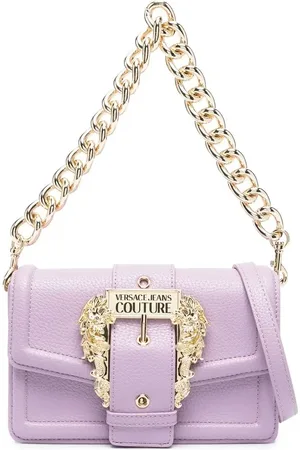 VERSACE Sac porté épaule à boucle Baroque