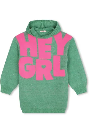 Billieblush Robe à slogan imprimé