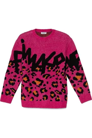 Pinko Pull à motif léopard