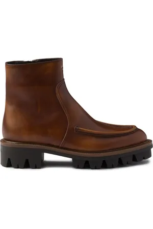 Prada Bottes en cuir
