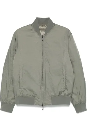 Emporio Armani Veste bomber à logo en jacquard
