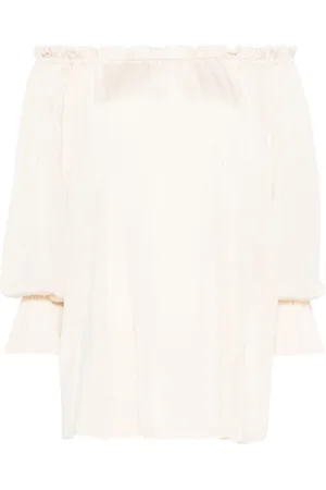 Alberta Ferretti Blouse à épaules dénudées