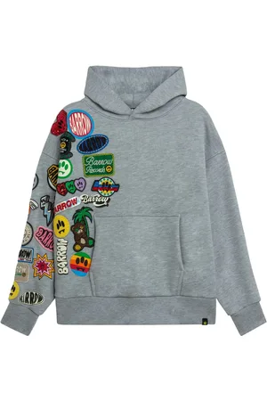 BARROW Hoodie à détail de patch