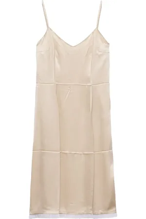 Prada Robe mi-longue en crêpe