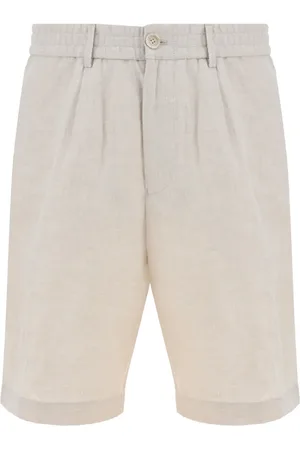 Brunello Cucinelli Bermuda en lin