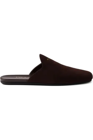 Prada Chaussons en daim